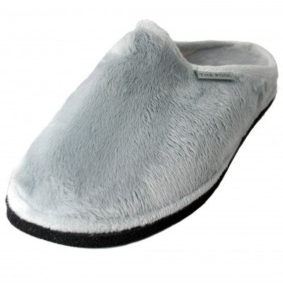 The Pool 340 - Lightweight Slippers With Special Soft Parquet Sole In Light Gray and Mauve