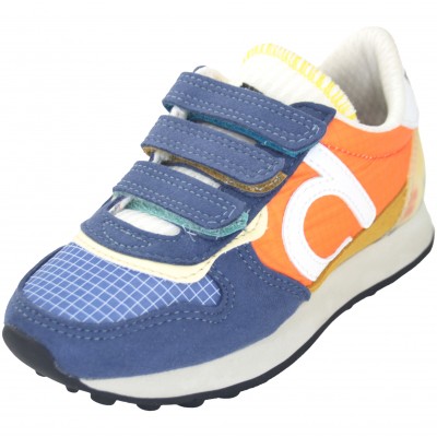 Duuo 409066 - Sports Shoes With Velcro Colored Completely Vegan
