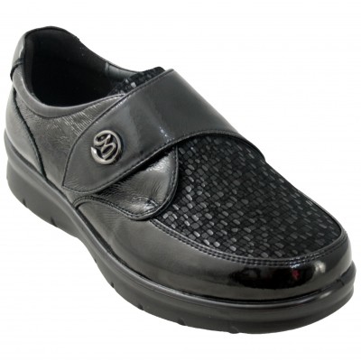 G Comfort P-8261 - Leather Classic Shoes With Lycra Upper For Galindons and Hammer Toes Removable Insole