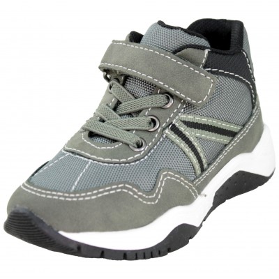 Chicco Cast - Children's Sports Boots Robust Sole And Textile Adhesive Color Gray Green Khaki