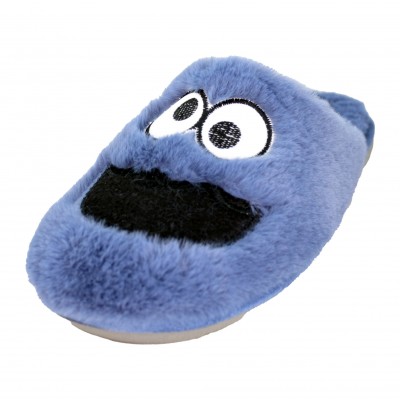 Gomus 6922 Monstruo - Biscuit-Eating Monster Blue Light House Slippers Special Parquet