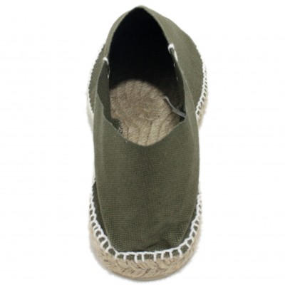 Espadrilles Camping Yellow Green