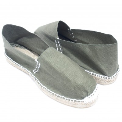 Espadrilles Camping Yellow Green