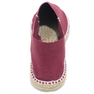 Espadrilles Camping Maroon