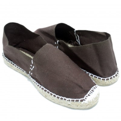 Espadrilles Camping Dark Brown