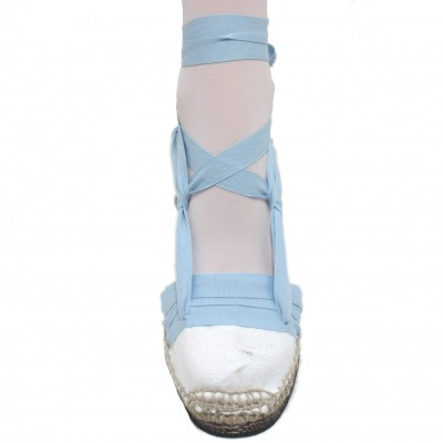 Espadrilles Tres Vetes Light Blue