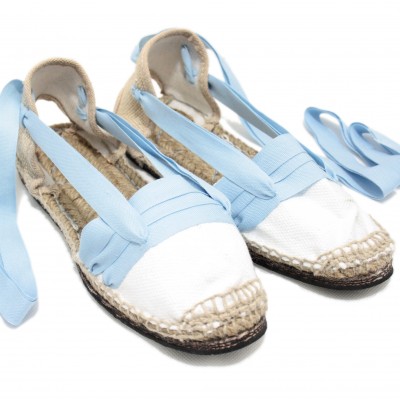 Espadrilles Tres Vetes Light Blue