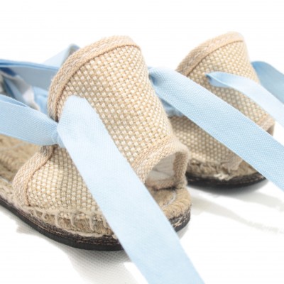 Espadrilles Tres Vetes Light Blue