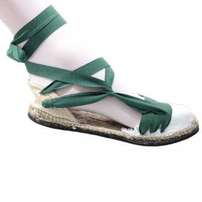 Espadrilles Tres Vetes Dark Green