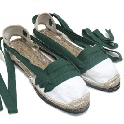 Espadrilles Tres Vetes Dark Green