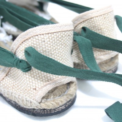 Espadrilles Tres Vetes Dark Green