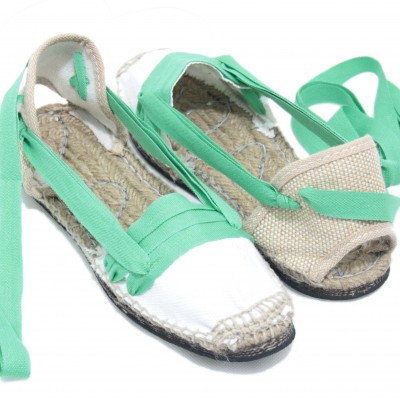 Espadrilles Tres Vetes Light Green