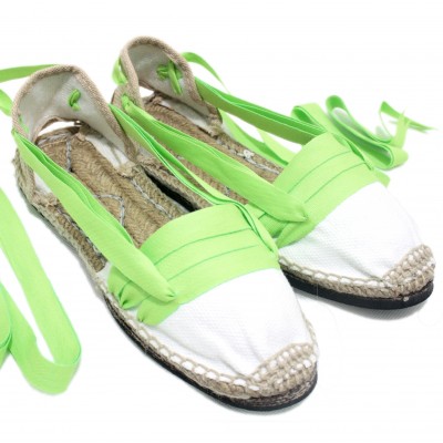 Espadrilles Tres Vetes Lime Green