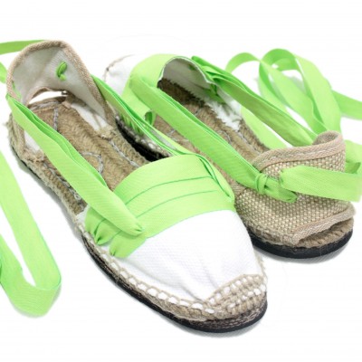 Espadrilles Tres Vetes Lime Green