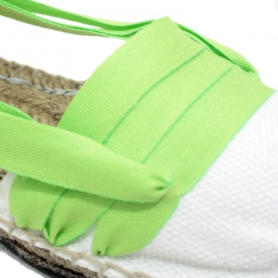 Espadrilles Tres Vetes Lime Green