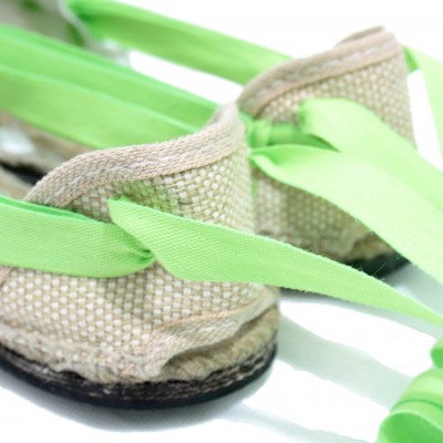 Espadrilles Tres Vetes Lime Green