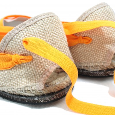 Espadrilles Tres Vetes Light Orange