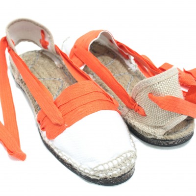 Espadrilles Tres Vetes Orange