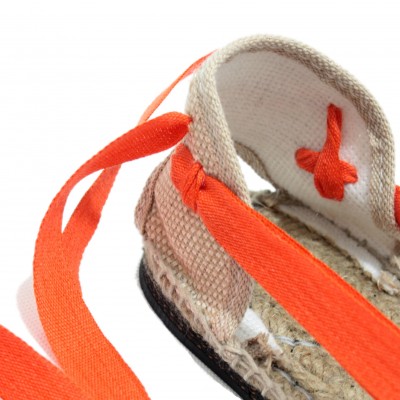 Espadrilles Tres Vetes Orange