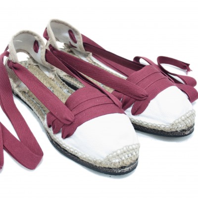 Espadrilles Tres Vetes Maroon