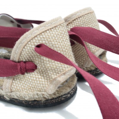 Espadrilles Tres Vetes Maroon