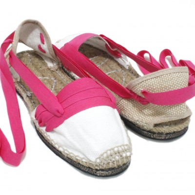 Espadrilles Tres Vetes Fuchsia