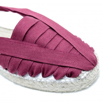 Espadrilles Set Vetes Maroon