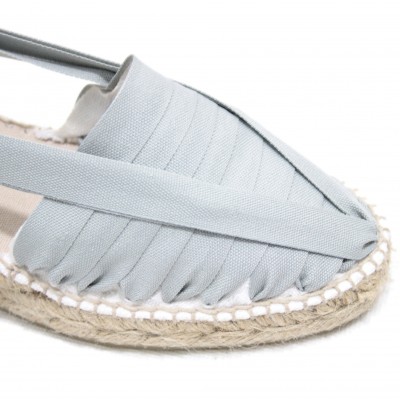 Heel Espadrilles Pintxo or Set Vetes Light Grey